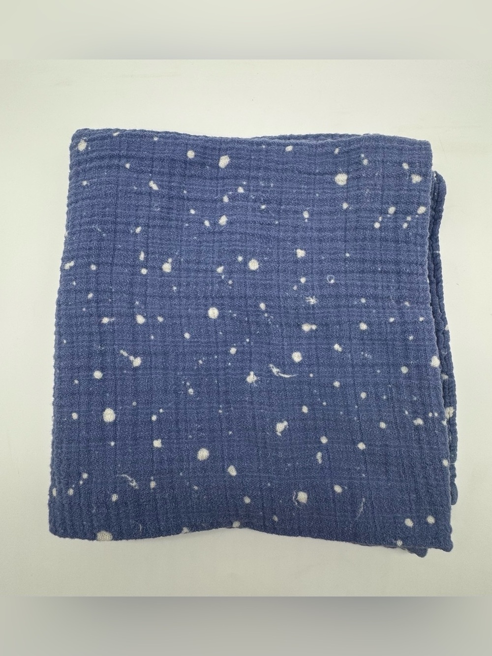 Little Unicorn Blackberry Speckle Muslin Swaddle Blanket